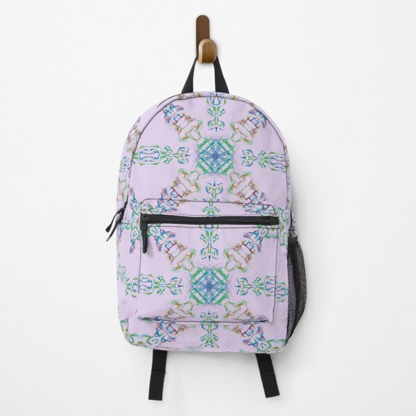 Item preview, Geometrical fractal art of rectangles and fixtures of parallel structures and saturated colors 91 designed and sold by Shape-And-Color.
