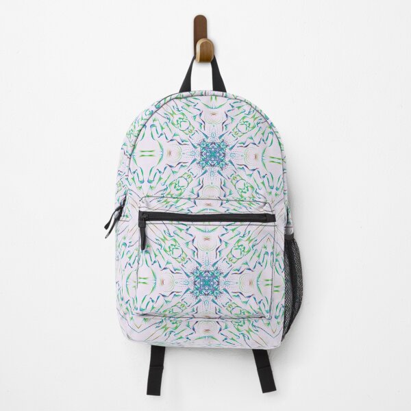 Item preview, Geometrical fractal art of rectangles and fixtures of parallel structures and saturated colors 92 designed and sold by Shape-And-Color.