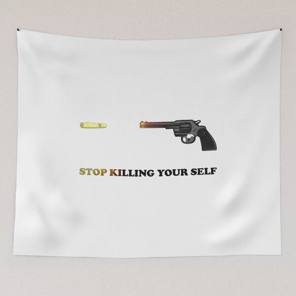 Item preview, stop killing your self designed and sold by bobrahim.