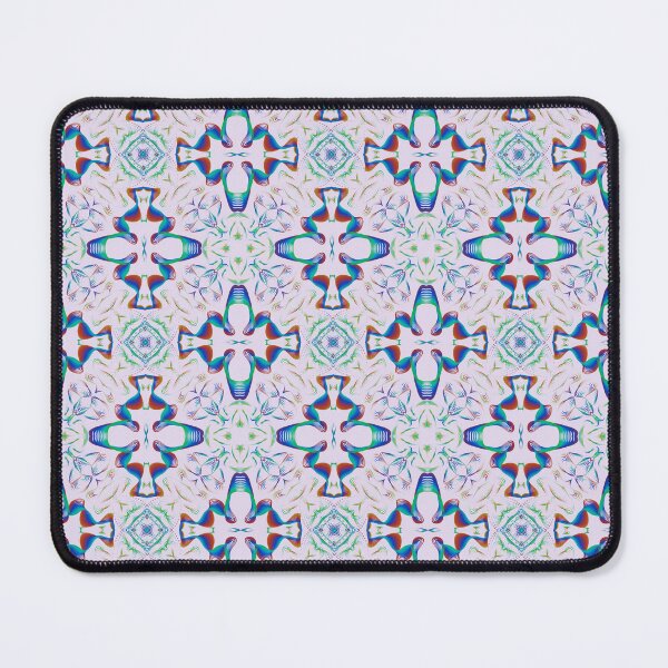 Item preview, Geometrical fractal art of rectangles and fixtures of parallel structures and saturated colors 93 designed and sold by Shape-And-Color.