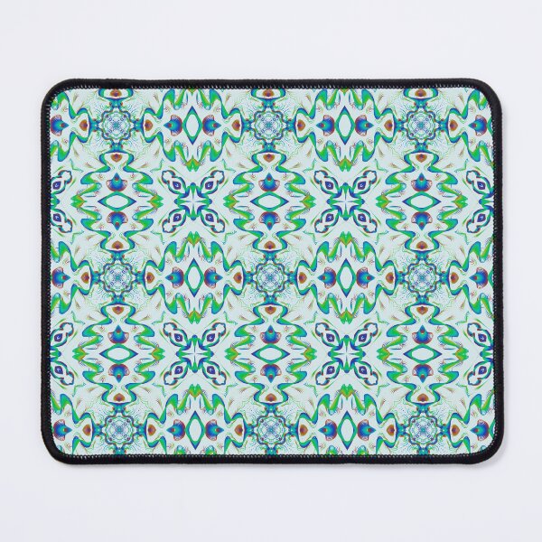 Item preview, Geometrical fractal art of rectangles and fixtures of parallel structures and saturated colors 94 designed and sold by Shape-And-Color.