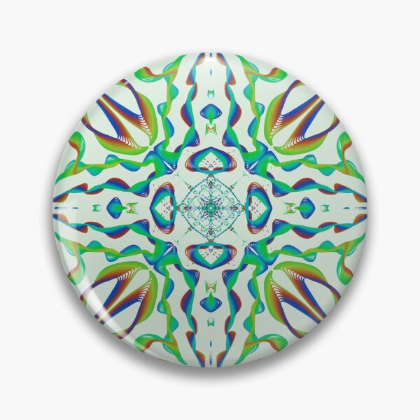 Item preview, Geometrical fractal art of rectangles and fixtures of parallel structures and saturated colors 96 designed and sold by Shape-And-Color.