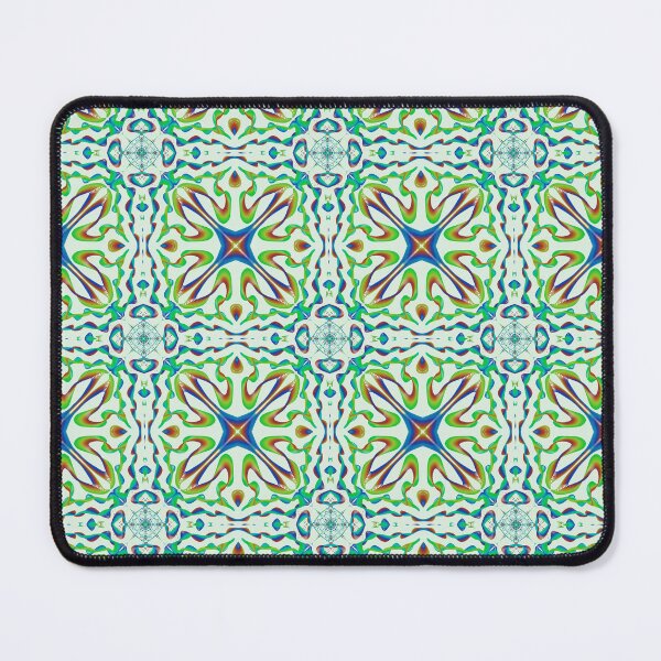 Item preview, Geometrical fractal art of rectangles and fixtures of parallel structures and saturated colors 96 designed and sold by Shape-And-Color.