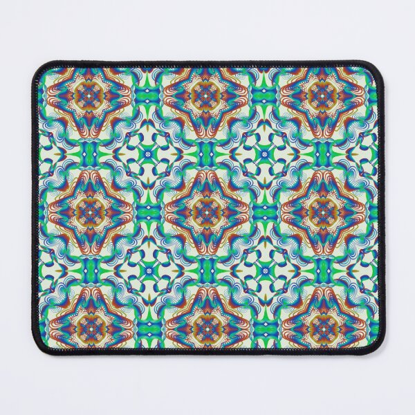 Item preview, Geometrical fractal art of rectangles and fixtures of parallel structures and saturated colors 97 designed and sold by Shape-And-Color.