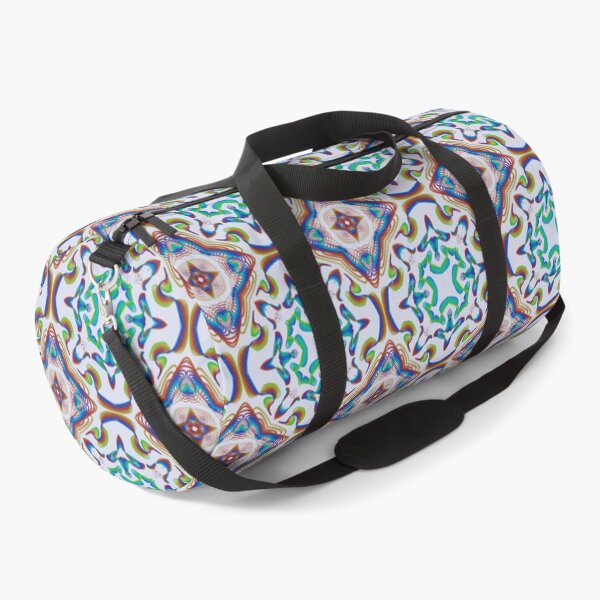 Item preview, Geometrical fractal art of rectangles and fixtures of parallel structures and saturated colors 98 designed and sold by Shape-And-Color.