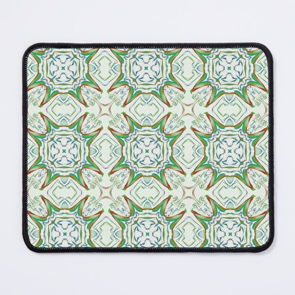 Item preview, Geometrical fractal art of rectangles and fixtures of parallel structures and saturated colors 100 designed and sold by Shape-And-Color.