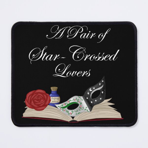 Item preview, Romeo and Juliet Open Book (white text) designed and sold by an-open-book.