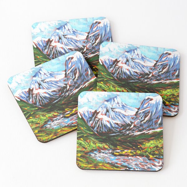 Item preview, New Zealand Mountain Art Design designed and sold by Kitslam Art.