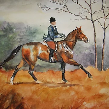 Artwork thumbnail, Fall Rider by Sandy Williams
