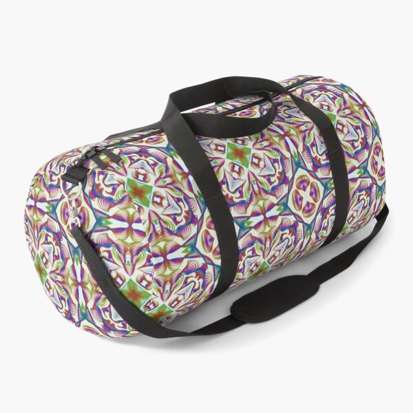 Item preview, Geometrical fractal art of rectangles and fixtures of parallel structures and saturated colors 102 designed and sold by Shape-And-Color.