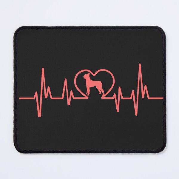 Item preview, French bulldog heartbeat Design. Frenchie heartbeat. designed and sold by Doggymadness.