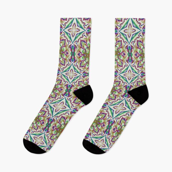 Item preview, Geometrical fractal art of rectangles and fixtures of parallel structures and saturated colors 103 designed and sold by Shape-And-Color.