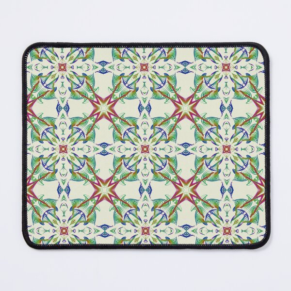 Item preview, Geometrical fractal art of rectangles and fixtures of parallel structures and saturated colors 105 designed and sold by Shape-And-Color.