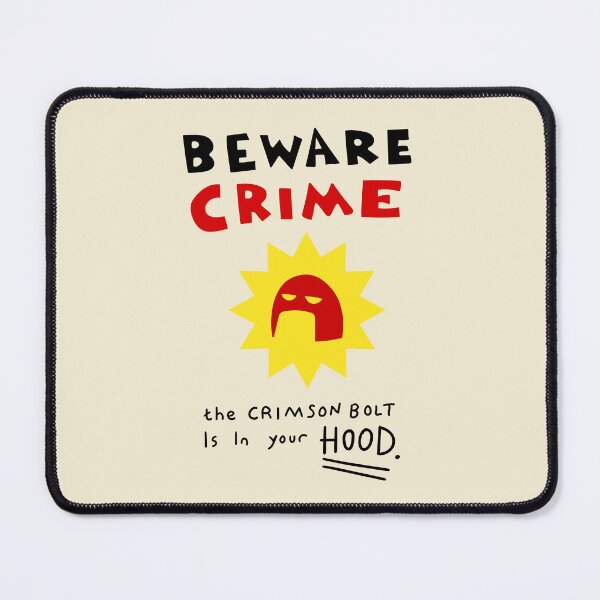 Item preview, Crimson Bolt - Beware Crime designed and sold by Meta Cortex.