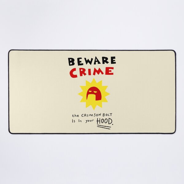Item preview, Crimson Bolt - Beware Crime designed and sold by Meta Cortex.
