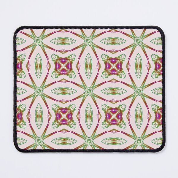 Item preview, Geometrical fractal art of rectangles and fixtures of parallel structures and saturated colors 108 designed and sold by Shape-And-Color.