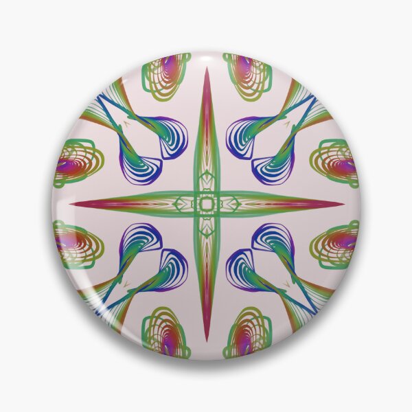Item preview, Geometrical fractal art of rectangles and fixtures of parallel structures and saturated colors 109 designed and sold by Shape-And-Color.