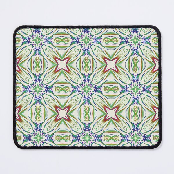 Item preview, Geometrical fractal art of rectangles and fixtures of parallel structures and saturated colors 110 designed and sold by Shape-And-Color.