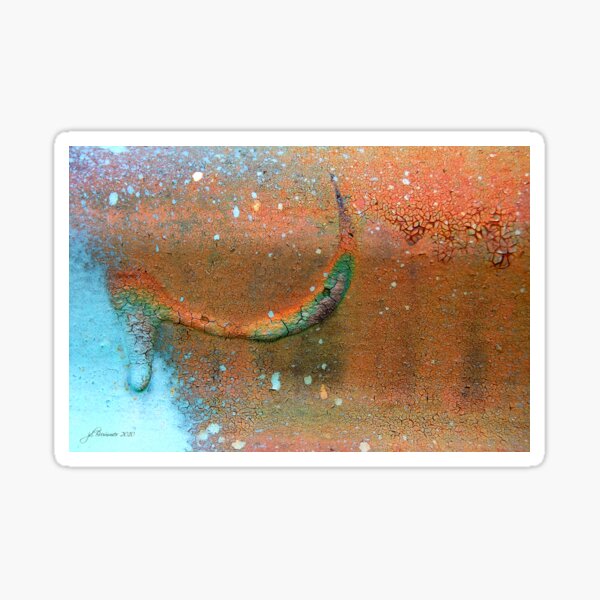 Drip-Dried Sticker