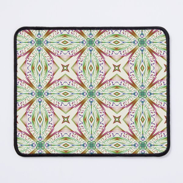 Item preview, Geometrical fractal art of rectangles and fixtures of parallel structures and saturated colors 111 designed and sold by Shape-And-Color.