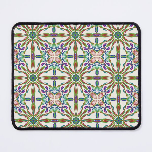 Item preview, Geometrical fractal art of rectangles and fixtures of parallel structures and saturated colors 115 designed and sold by Shape-And-Color.