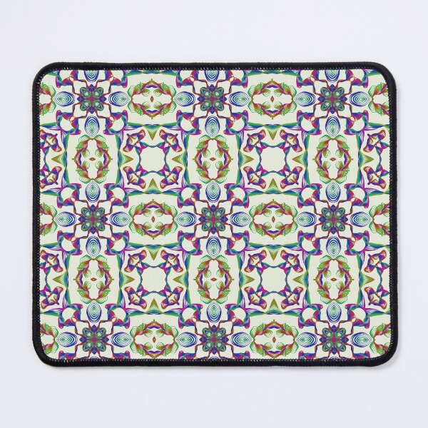 Item preview, Geometrical fractal art of rectangles and fixtures of parallel structures and saturated colors 118 designed and sold by Shape-And-Color.