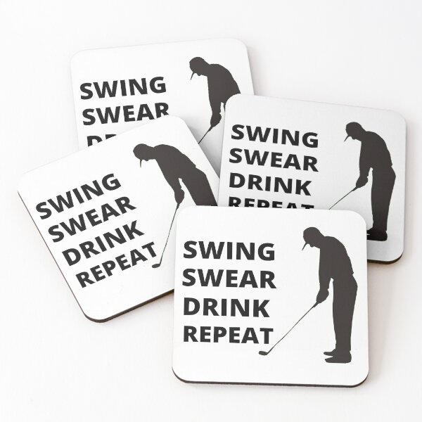 Item preview, Swing Swear Drink Repeat Clasic T-shirt designed and sold by BOUMNESS.
