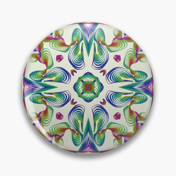 Item preview, Geometrical fractal art of rectangles and fixtures of parallel structures and saturated colors 120 designed and sold by Shape-And-Color.