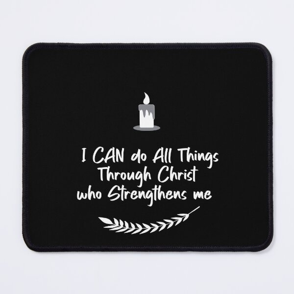 Item preview, I can do all things through christ who strengthens me designed and sold by Micosmile.