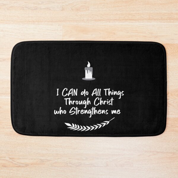 Item preview, I can do all things through christ who strengthens me designed and sold by Micosmile.