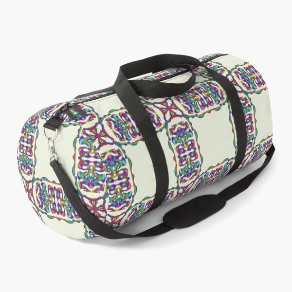 Item preview, Geometrical fractal art of rectangles and fixtures of parallel structures and saturated colors 121 designed and sold by Shape-And-Color.
