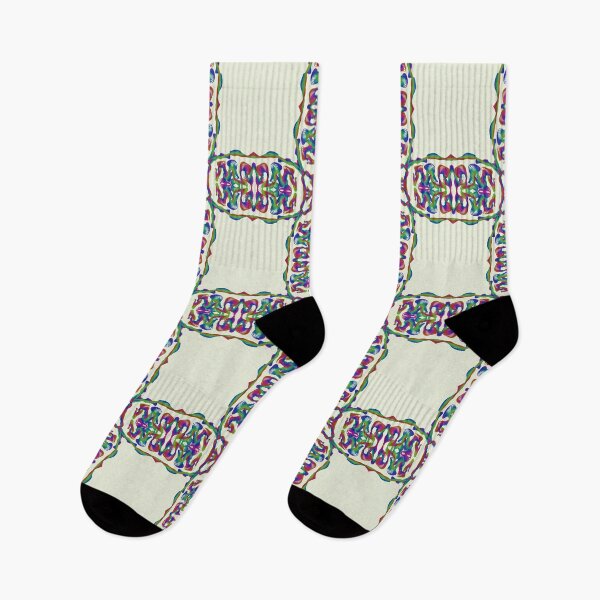 Item preview, Geometrical fractal art of rectangles and fixtures of parallel structures and saturated colors 121 designed and sold by Shape-And-Color.