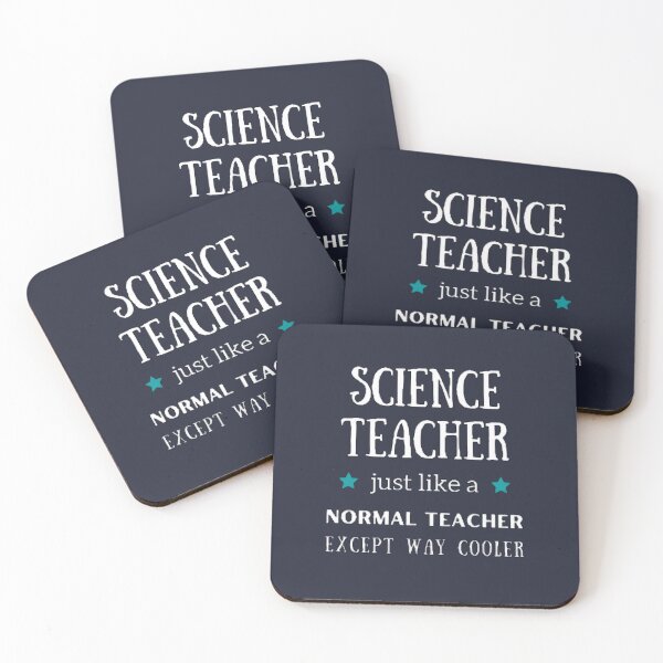 Item preview, Science Teacher Just Like A Normal Teacher Except Way Cooler Star The Beat Teacher Design designed and sold by BestTeacher.