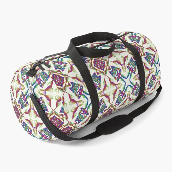 Item preview, Geometrical fractal art of rectangles and fixtures of parallel structures and saturated colors 122 designed and sold by Shape-And-Color.