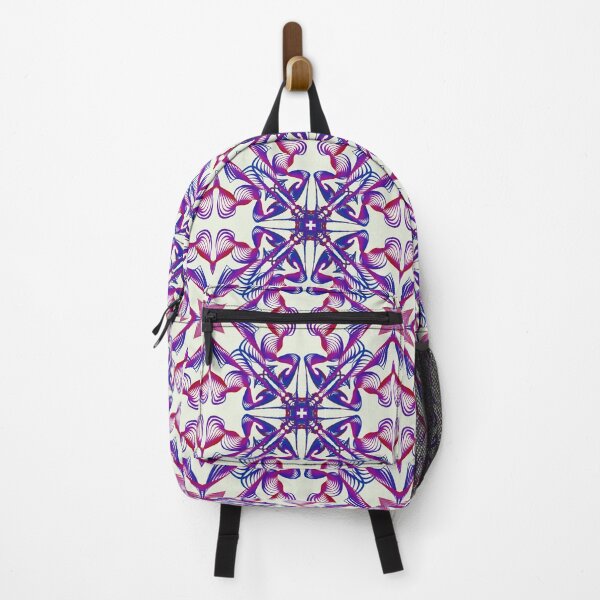 Item preview, Geometrical fractal art of rectangles and fixtures of parallel structures and saturated colors 123 designed and sold by Shape-And-Color.