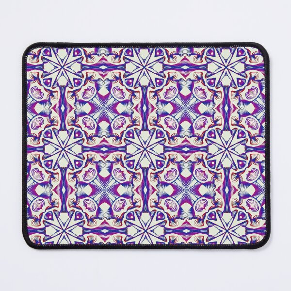 Item preview, Geometrical fractal art of rectangles and fixtures of parallel structures and saturated colors 124 designed and sold by Shape-And-Color.
