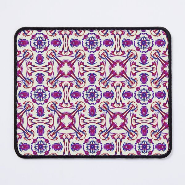 Item preview, Geometrical fractal art of rectangles and fixtures of parallel structures and saturated colors 127 designed and sold by Shape-And-Color.