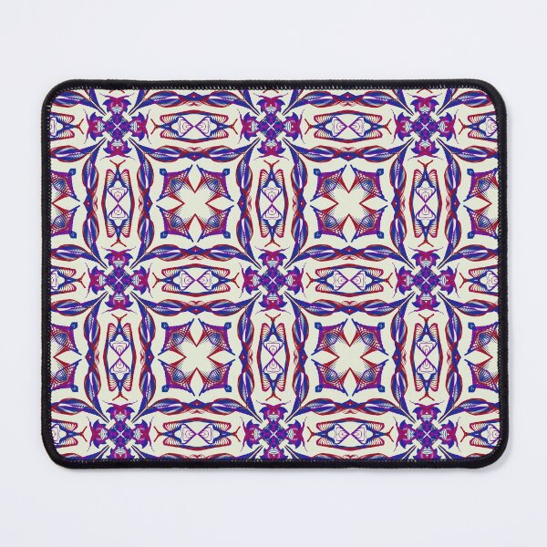 Item preview, Geometrical fractal art of rectangles and fixtures of parallel structures and saturated colors 128 designed and sold by Shape-And-Color.