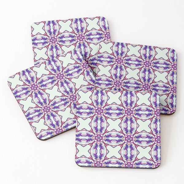 Item preview, Geometrical fractal art of rectangles and fixtures of parallel structures and saturated colors 129 designed and sold by Shape-And-Color.