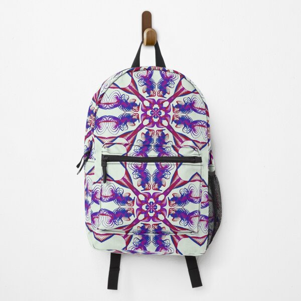Item preview, Geometrical fractal art of rectangles and fixtures of parallel structures and saturated colors 129 designed and sold by Shape-And-Color.