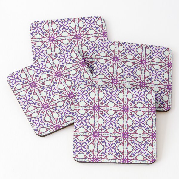 Item preview, Geometrical fractal art of rectangles and fixtures of parallel structures and saturated colors 130 designed and sold by Shape-And-Color.