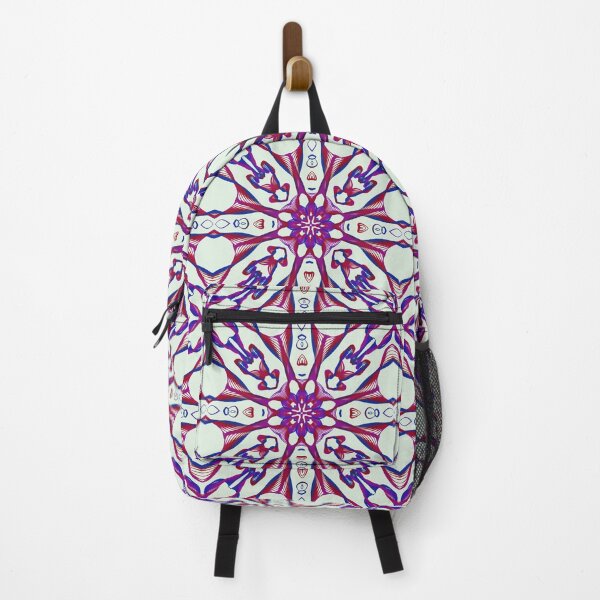 Item preview, Geometrical fractal art of rectangles and fixtures of parallel structures and saturated colors 130 designed and sold by Shape-And-Color.