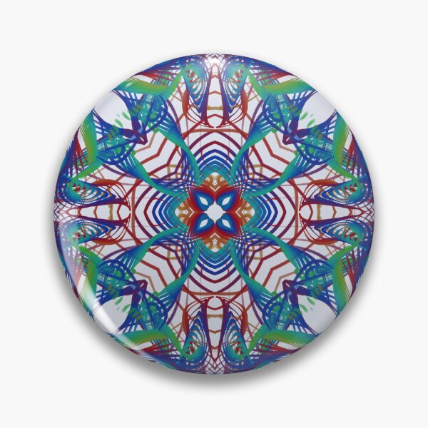 Item preview, Geometrical fractal art of rectangles and fixtures of parallel structures and saturated colors 133 designed and sold by Shape-And-Color.