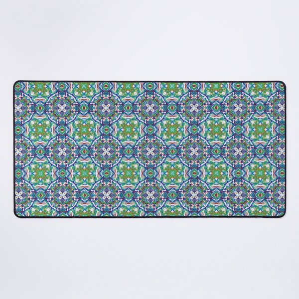 Item preview, Geometrical fractal art of rectangles and fixtures of parallel structures and saturated colors 134 designed and sold by Shape-And-Color.