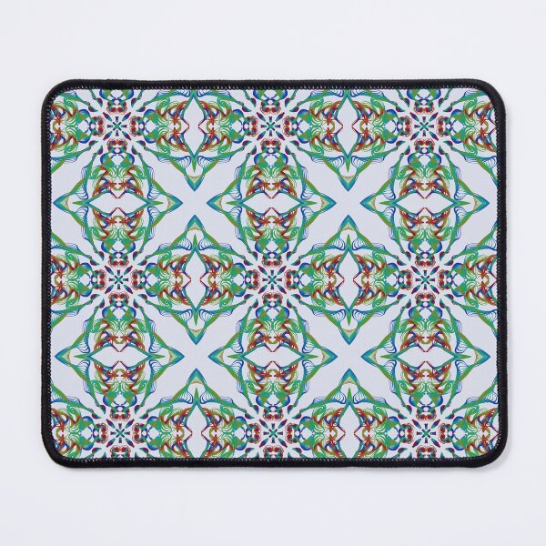 Item preview, Geometrical fractal art of rectangles and fixtures of parallel structures and saturated colors 135 designed and sold by Shape-And-Color.