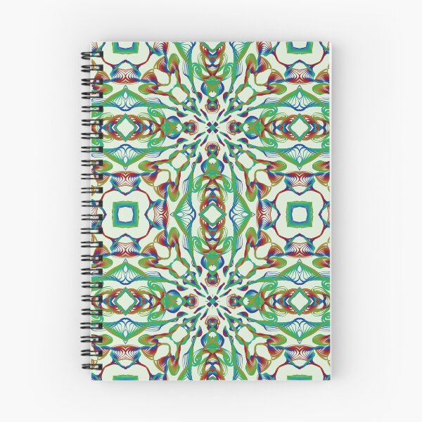 Item preview, Geometrical fractal art of rectangles and fixtures of parallel structures and saturated colors 136 designed and sold by Shape-And-Color.