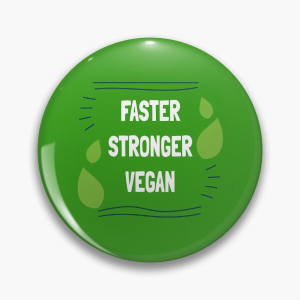 Item preview, Faster Stronger Vegan designed and sold by PatternBestFan.