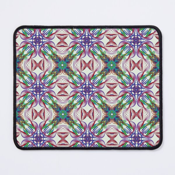 Item preview, Geometrical fractal art of rectangles and fixtures of parallel structures and saturated colors 137 designed and sold by Shape-And-Color.