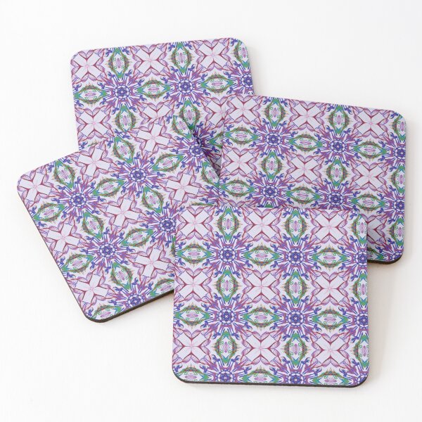 Item preview, Geometrical fractal art of rectangles and fixtures of parallel structures and saturated colors 138 designed and sold by Shape-And-Color.