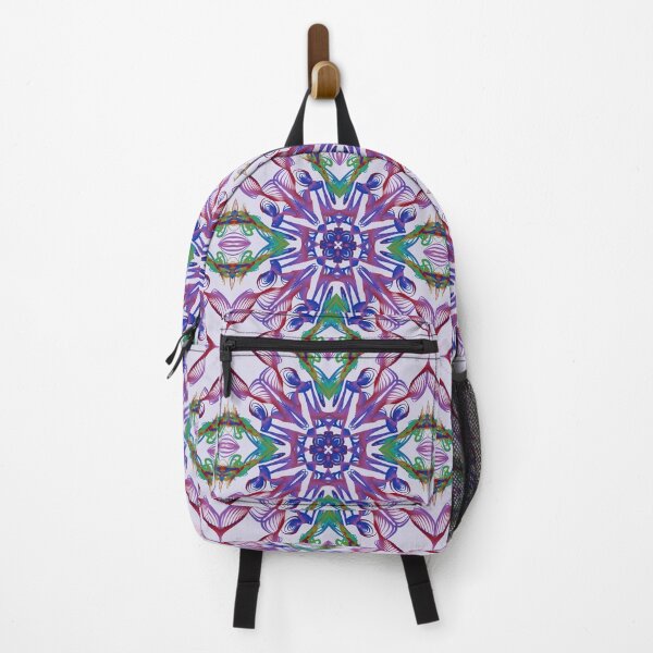 Item preview, Geometrical fractal art of rectangles and fixtures of parallel structures and saturated colors 138 designed and sold by Shape-And-Color.